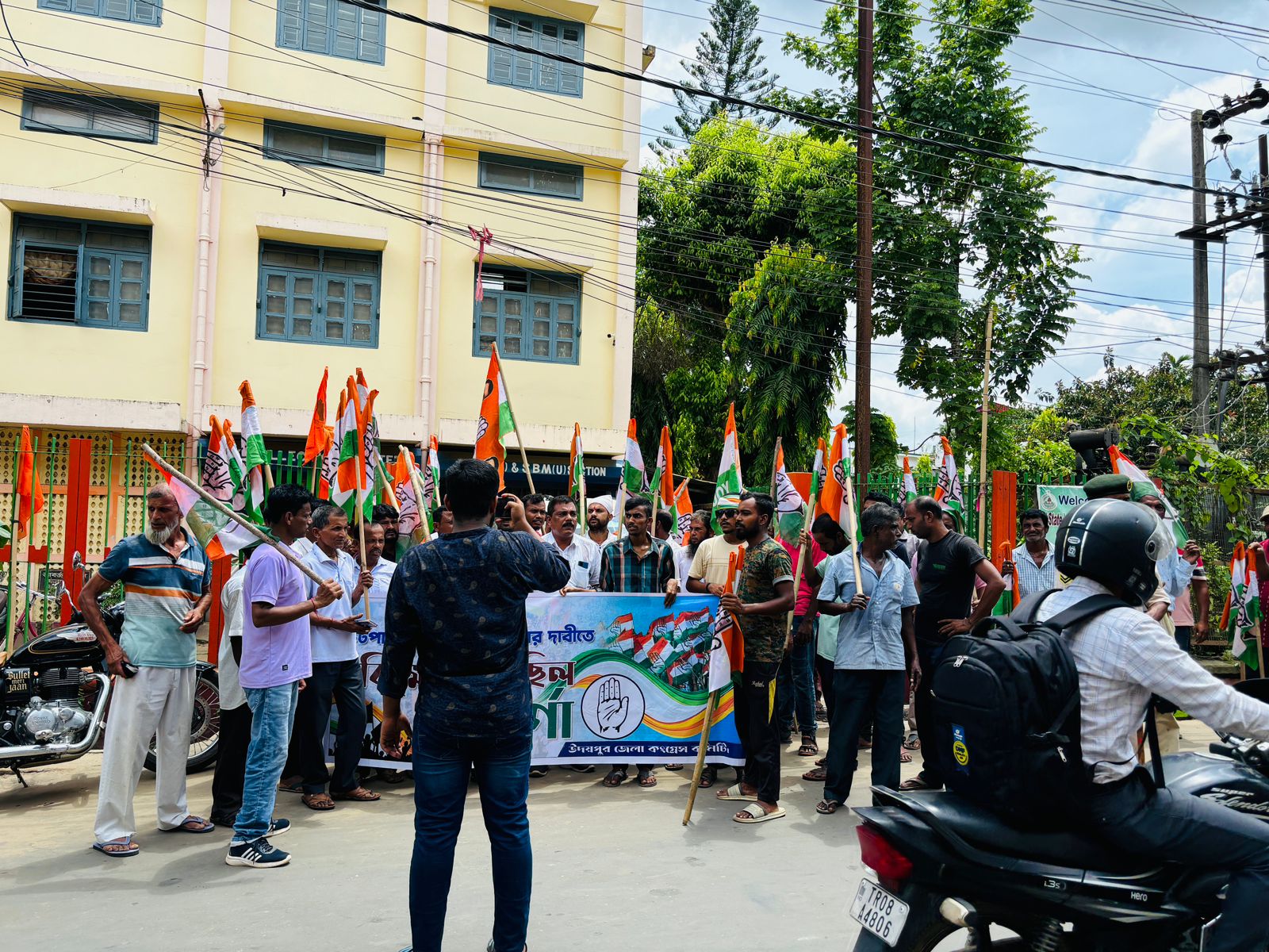 উদয়পুর পুর পরিষদের বিরুদ্ধে কংগ্রেসের অভিযোগ!